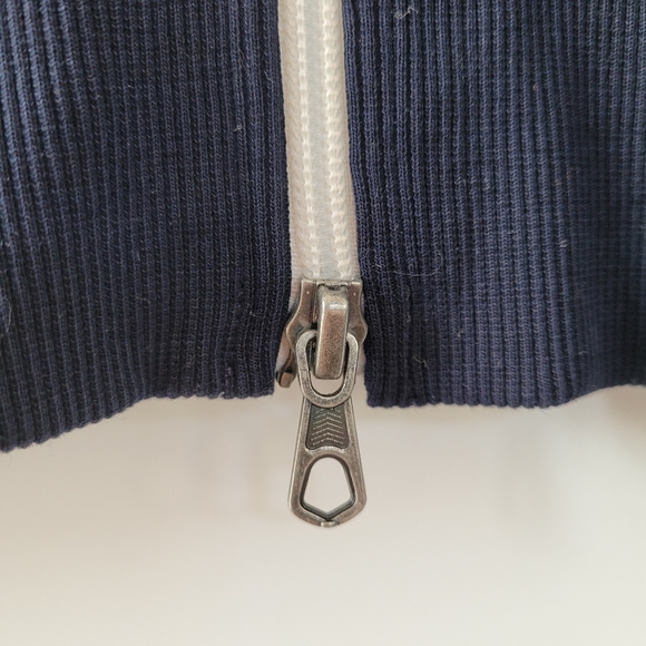 J.Crew Stadium Fleece Track Jacket - Picture 7 of 8